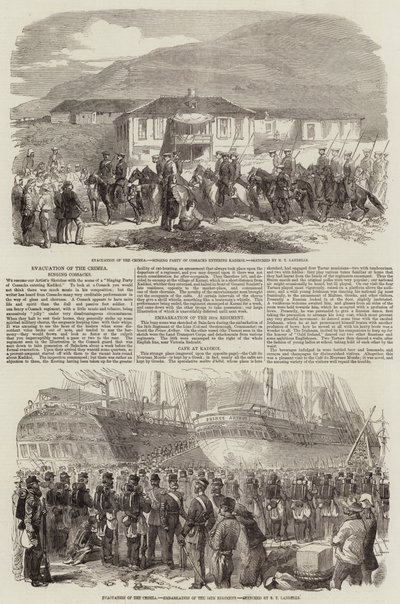 Evacuation of the Crimea by Robert Thomas Landells